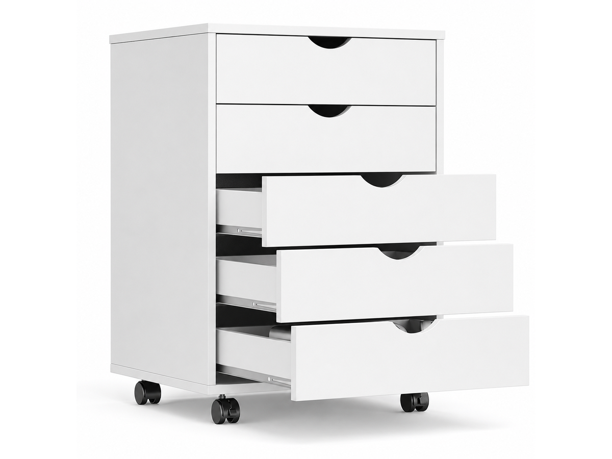 5 Drawer File Cabinet