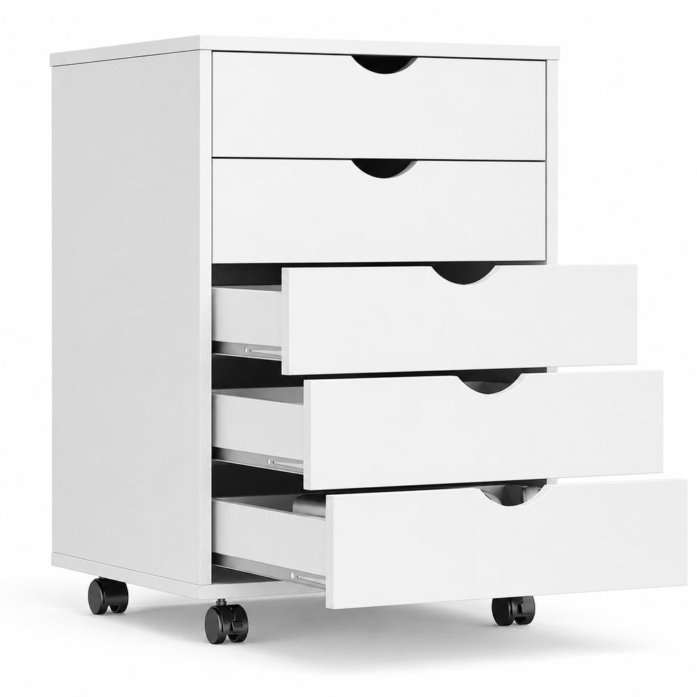 5 Drawer File Cabinet
