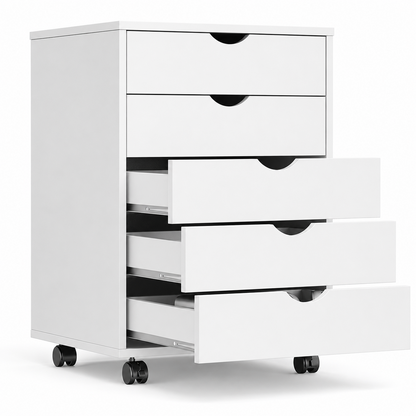 5 Drawer File Cabinet