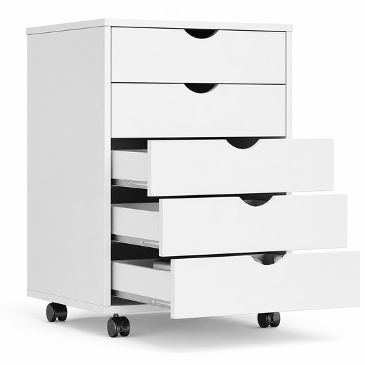 5 Drawer File Cabinet