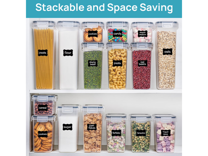 38pcs Food Storage Containers