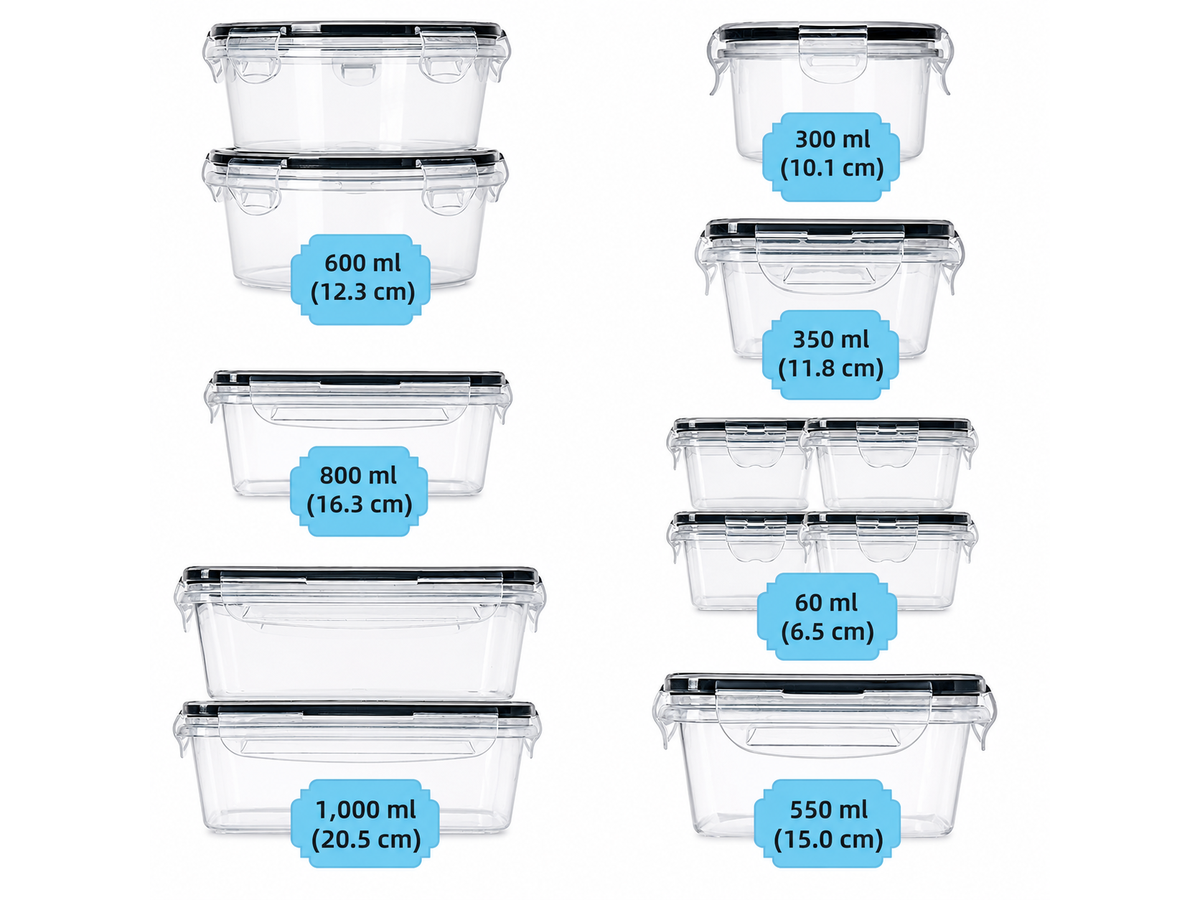 Storage Containers Set