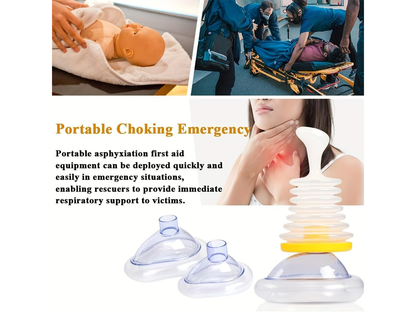 Anti Choking Device Portable Choking Rescue Device Emergency Airway Clearance Kit