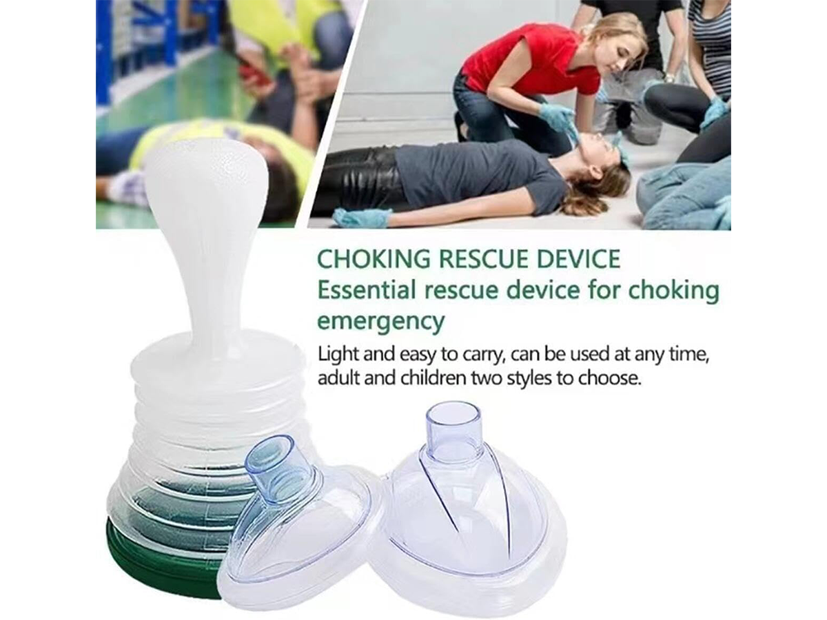 Anti Choking Device Portable Choking Rescue Device Emergency Airway Clearance Kit