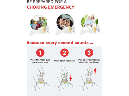 Anti Choking Device Portable Choking Rescue Device Emergency Airway Clearance Kit