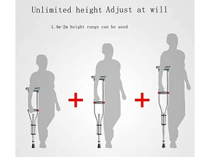 Foldable Underarm Crutches