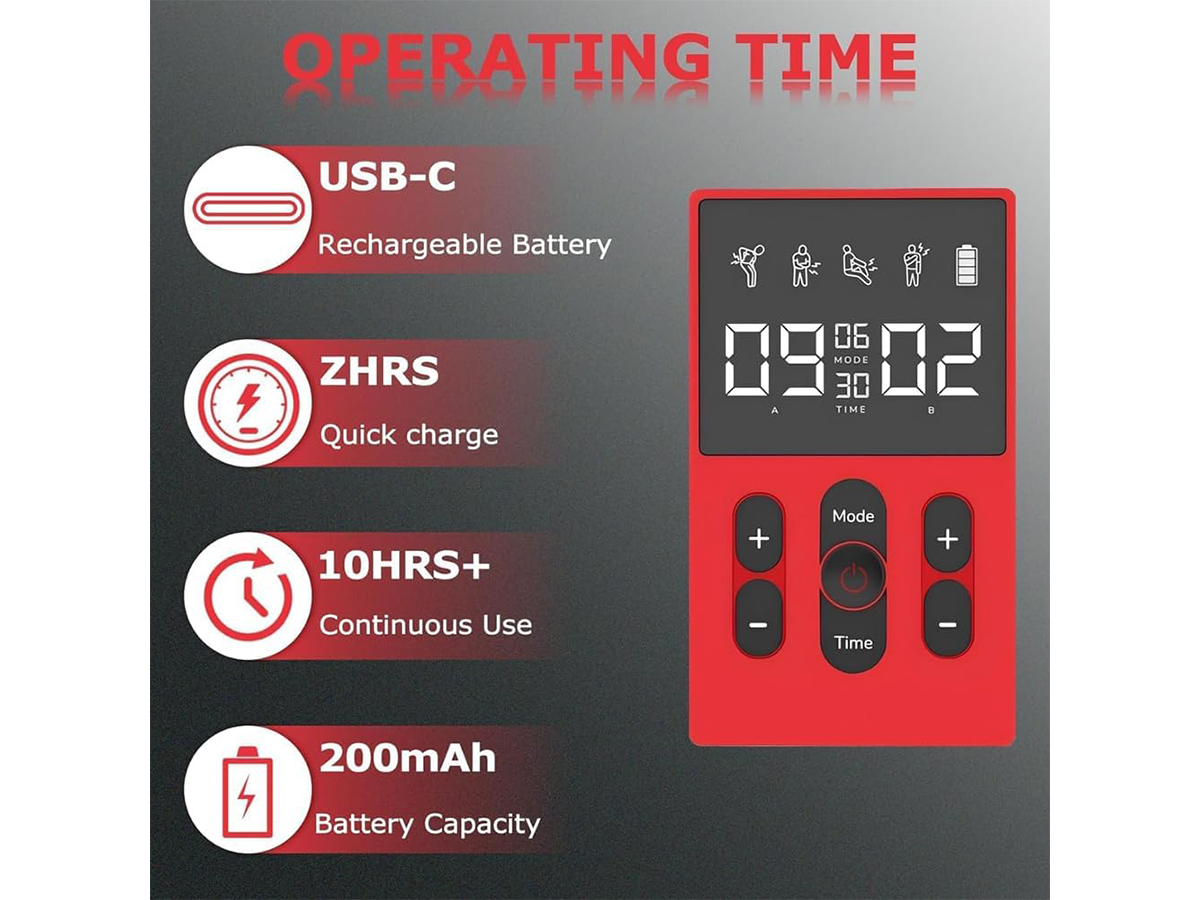 Tens Machine Tens Ems Massager Muscle Stimulation