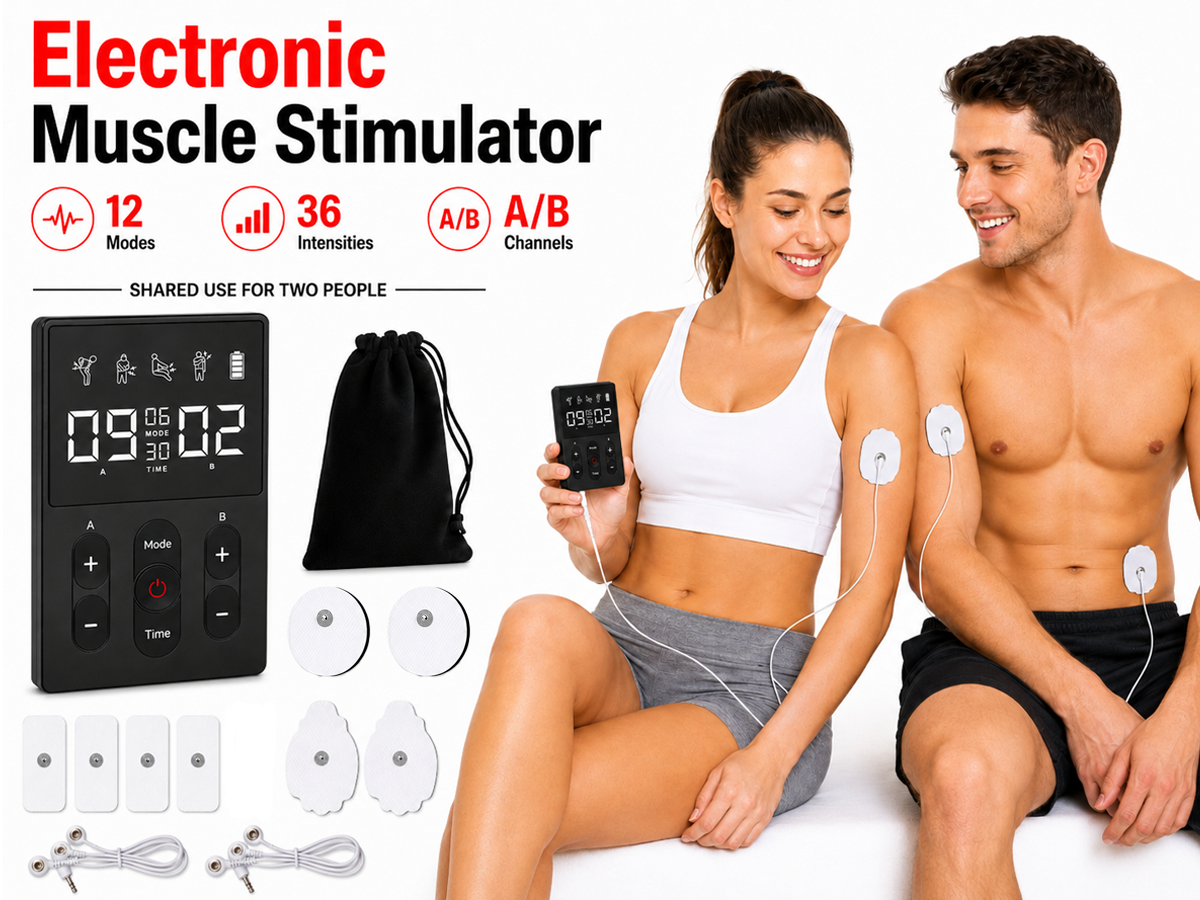 Tens Machine Tens Ems Massager Muscle Stimulation