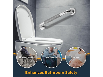 Stainless Steel Safety Grab Bar for Toilet Bathroom