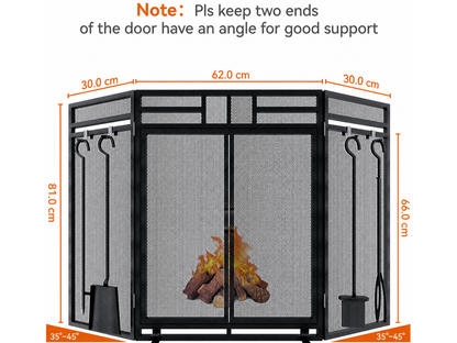 Door Fireplace Fence Safety Gate