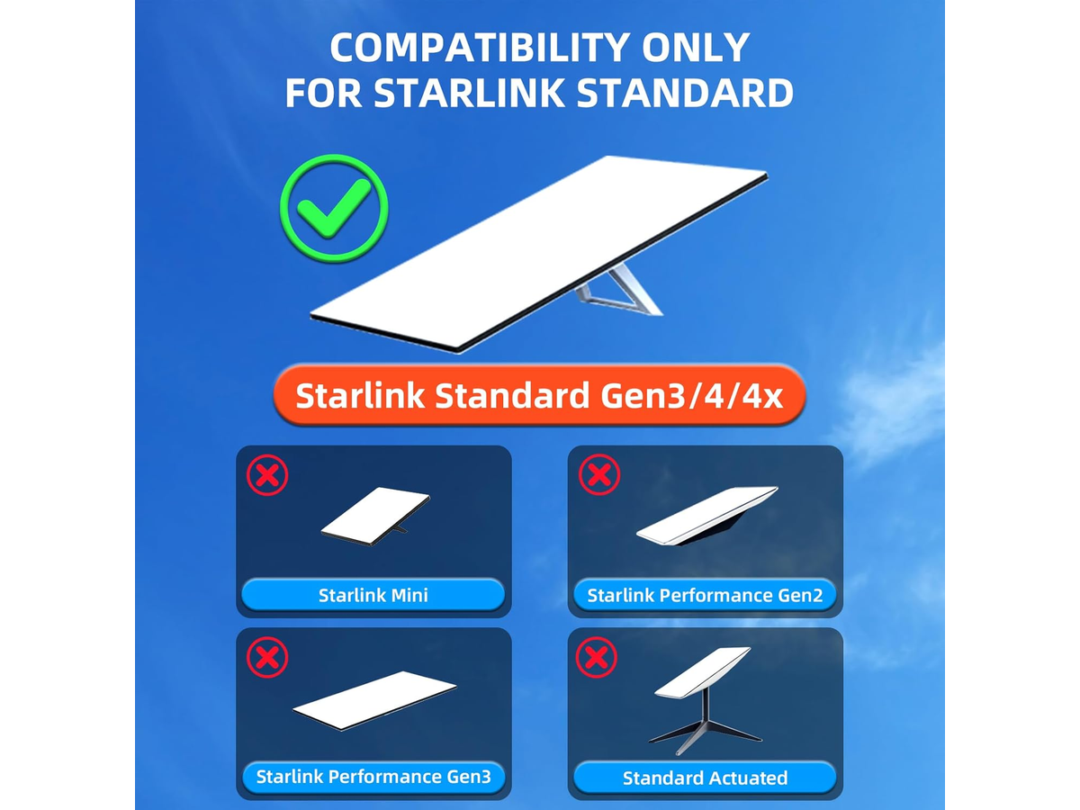 Starlink Gen 3 Mount Extra Long Adjustable