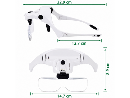 Magnifying Glasses with Light