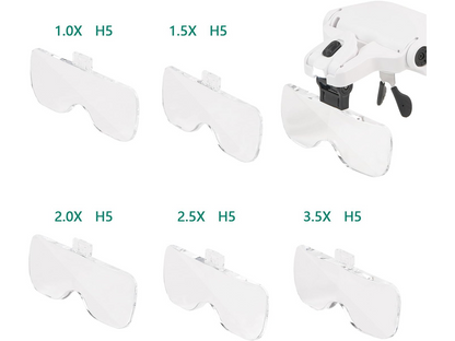 Magnifying Glasses with Light