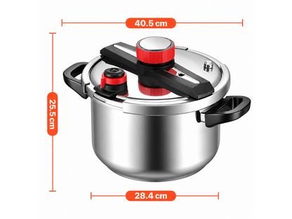 Pressure Cooker with Steaming Rack