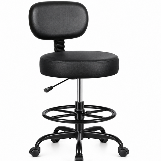 Salon Stool Adjustable Rolling Spa Stool