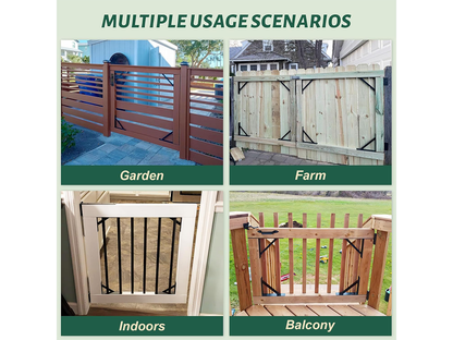wooden Gate Installation Hardware Kit