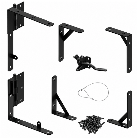 wooden Gate Installation Hardware Kit