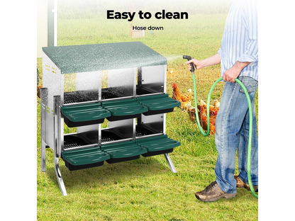 Chicken Nesting Box With 6 nests