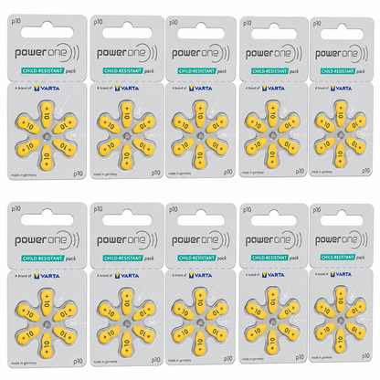 Hearing Aid Batteries Size 10