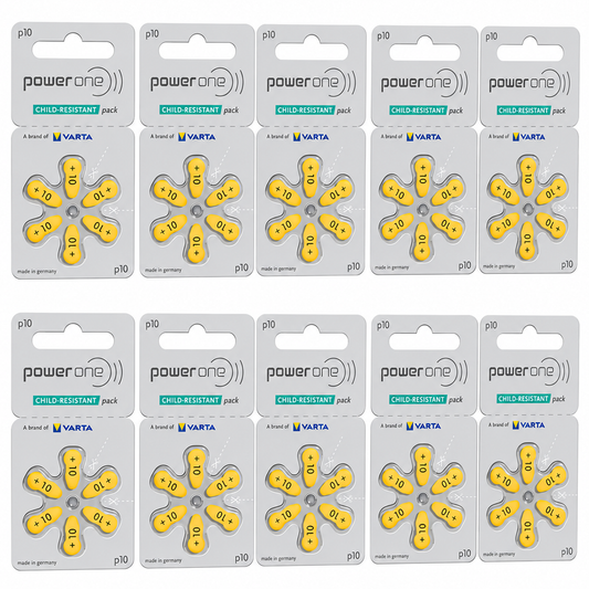 Hearing Aid Batteries Size 10