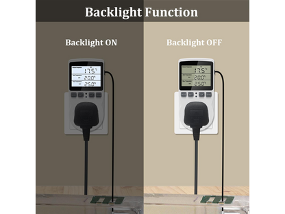 Digital Temperature Controller Thermostat Timer