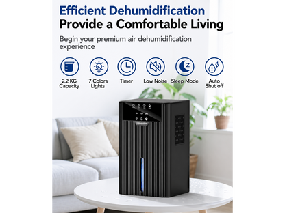 Portable Dehumidifier 2200ml