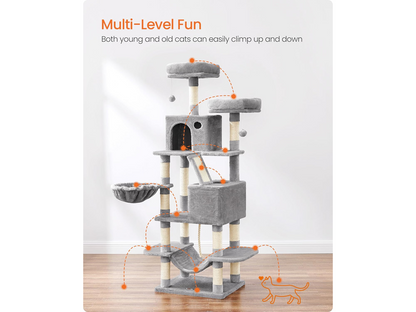 168CM Cat Tree House Tower