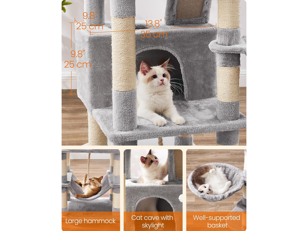168CM Cat Tree House Tower