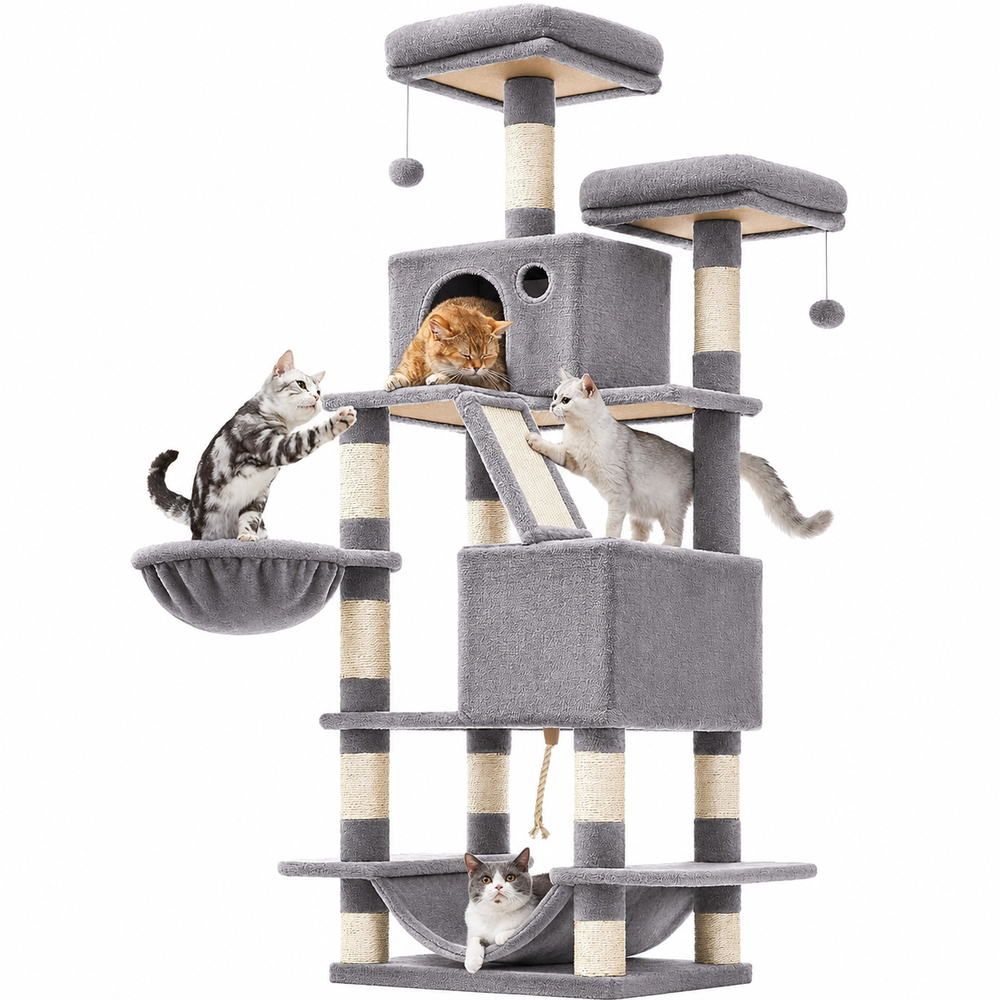 168CM Cat Tree House Tower