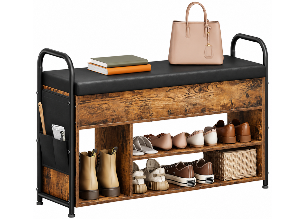 VASAGLE Shoe Storage Bench