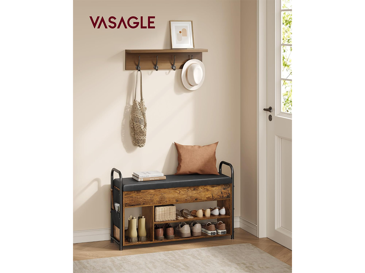 VASAGLE Shoe Storage Bench