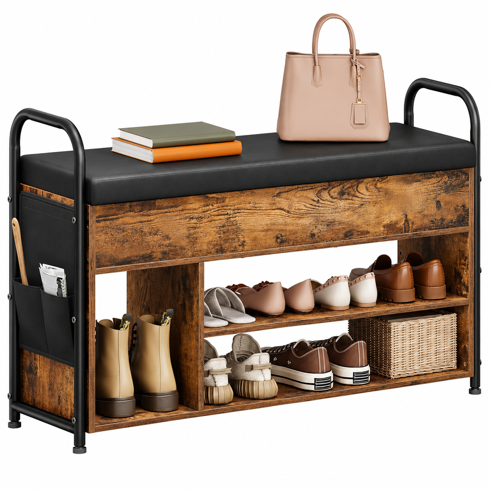 VASAGLE Shoe Storage Bench