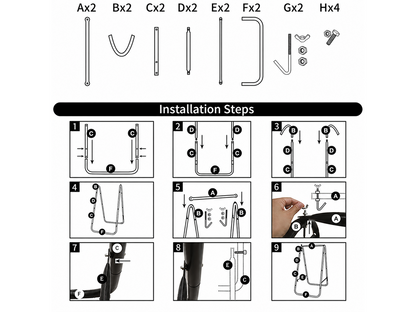 Hammock Chair Stand with Hanging Chair