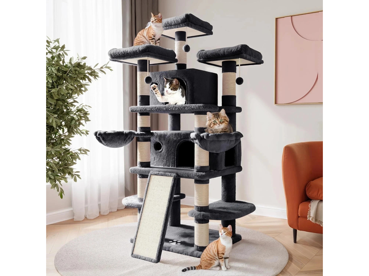 Cat Tree House Tower 173cm