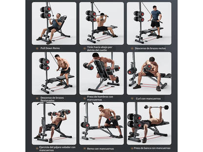 Multifunctional Adjustable Weight Bench