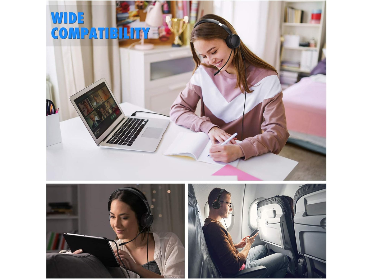 Computer Headset with Microphone