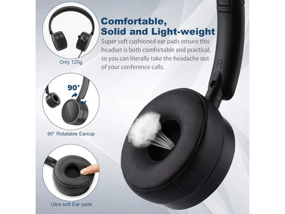 Computer Headset with Microphone