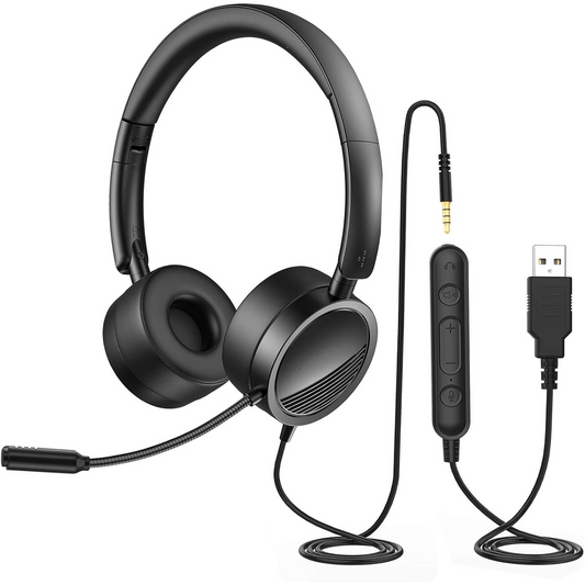 Computer Headset with Microphone