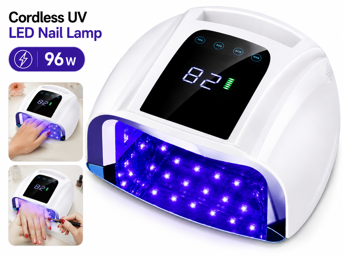 UV LED Nail Dryer Rechargeable Nail Lamp