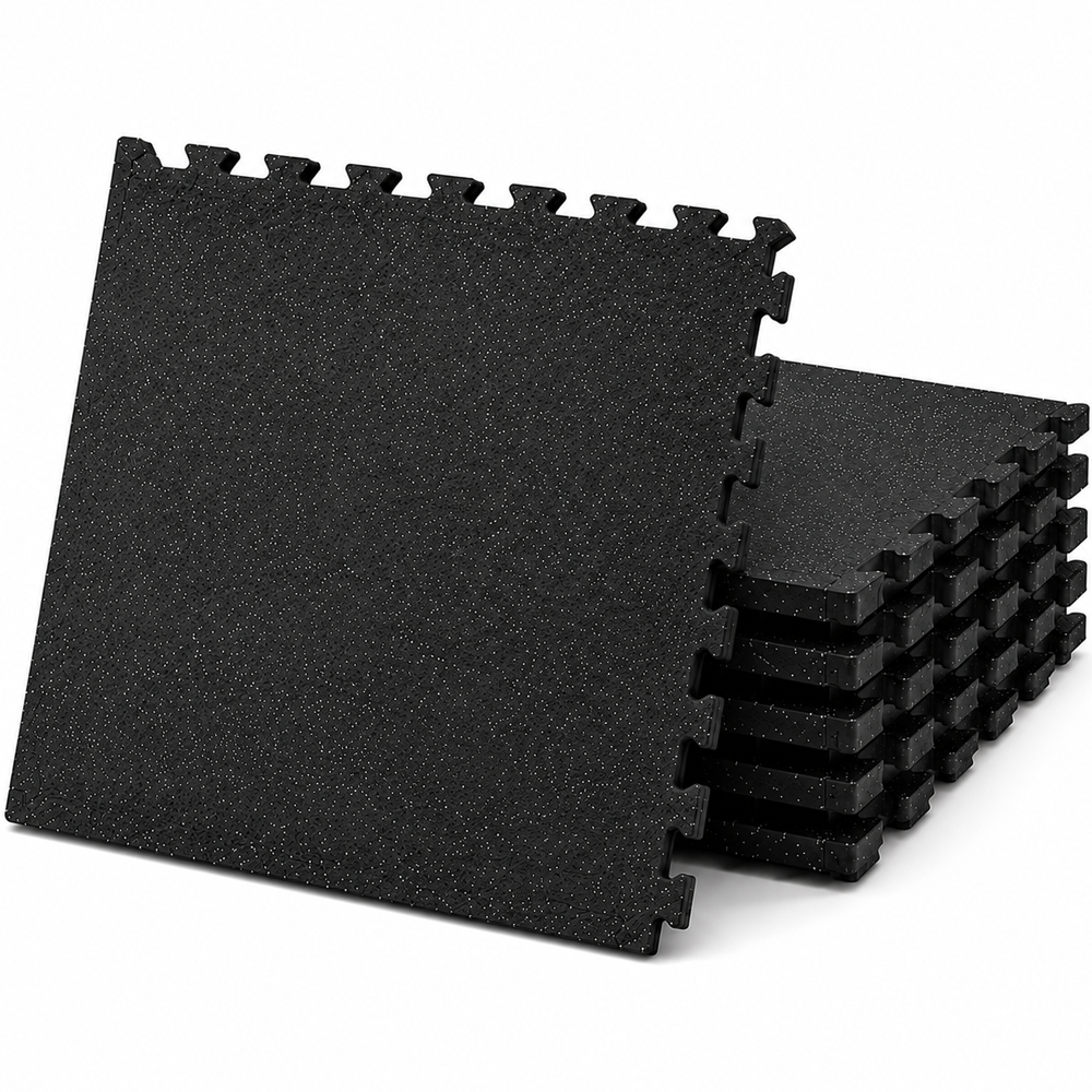 Gym Flooring Rubber Mats 6PCS