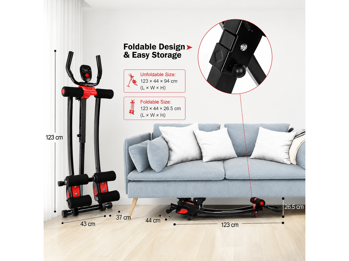 Adjustable Abdominal Muscle Trainer