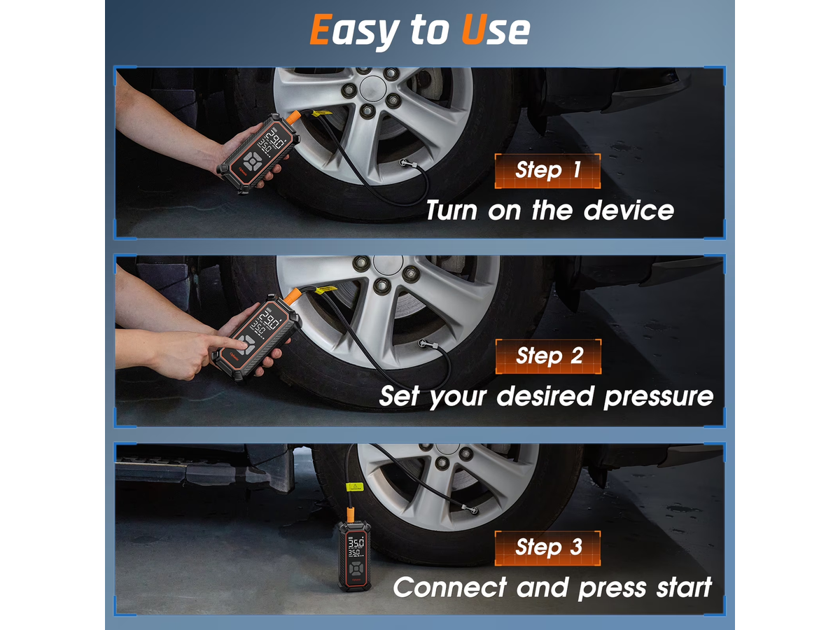 Cordless Tyre Inflator 160 PSI