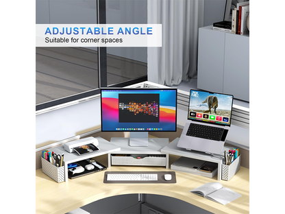Dual Monitor Stand Riser