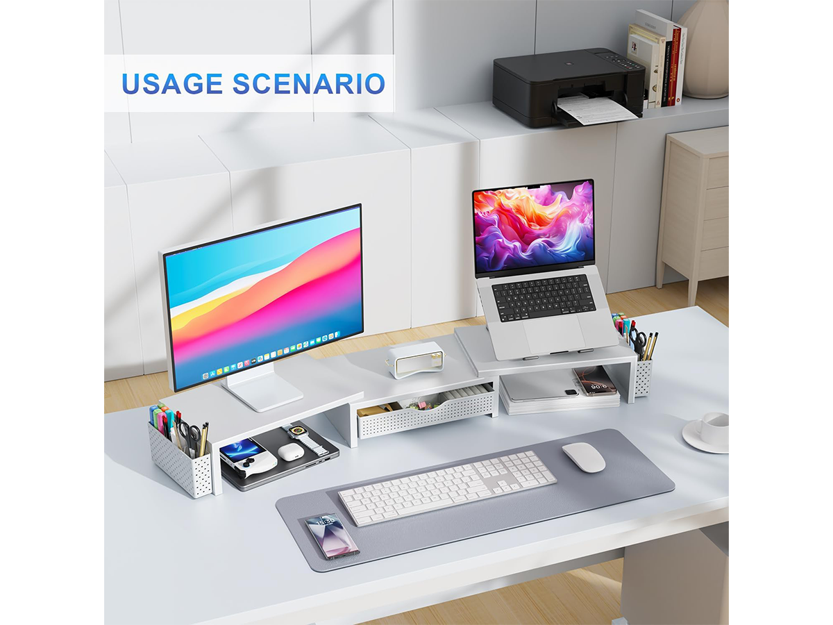 Dual Monitor Stand Riser