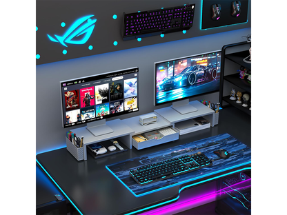 Dual Monitor Stand Riser