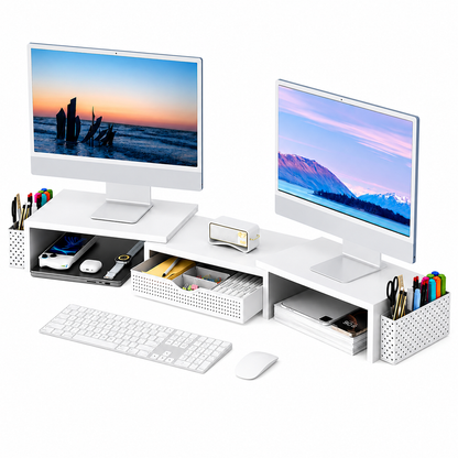 Dual Monitor Stand Riser