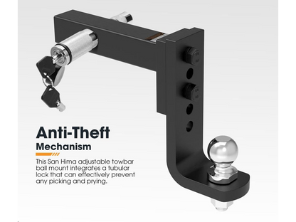 Adjustable Towbar Drop Tow Bar