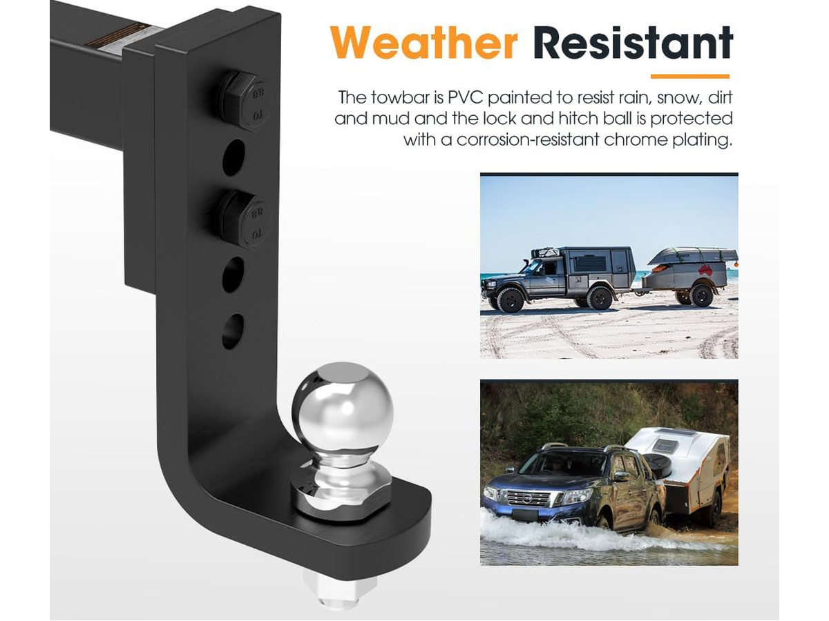 Adjustable Towbar Drop Tow Bar