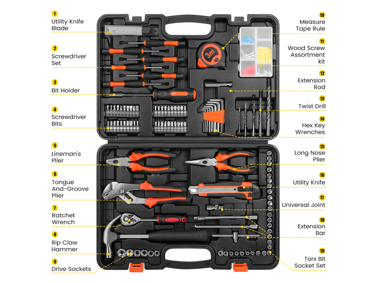 Socket Wrench Set 171 Piece