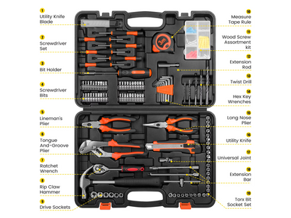Socket Wrench Set 171 Piece